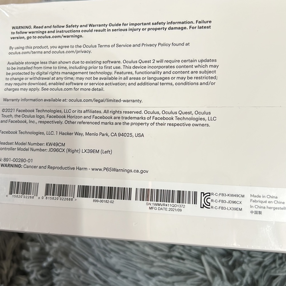Oculus QUEST 2 - Picture 4 of 5
